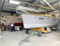 The limited space available on site means that regular manoeuvring is required in the shipyard halls.