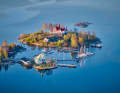 The beautiful harbour of Nylands Yacht Club in Helsinki.