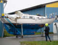 Ce Bianca a été victime de la tempête en mer Baltique : dommage total ! Trouvera-t-on un nouveau propriétaire pour ce bateau ?