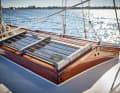 One of the eye-catchers is the classic and skilfully crafted skylight.