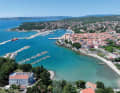 In the city harbour of Krk, the piers are being extended to the west and east to create a closed harbour basin.