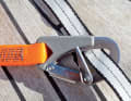 Safety first! Always! So don't just wear a lifejacket, but also use the lifeline in rough weather.