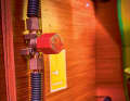 There must be an easily accessible quick-action stop valve in front of each consumer. A sign must be affixed for concealed installation.