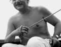 "He hoists the sails himself, climbs around in the boat to tighten the ropes and lines, and handles poles and hooks." Rudolf Kayser