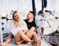Emely Jo Uecker and Tjark Schlegel often present their home territory, the Baltic Sea.