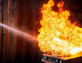 The most dangerous emergency situation on board. Attempt to extinguish or escape?