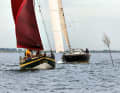 Yacht al largo di Minsener Oog, nel Mare dei Wadden della Frisia orientale. La navigazione nel Waddenzee è un vero e proprio punto di forza, a patto che si conoscano le particolarità dell'area.