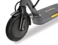 Depending on the scooter model, the drive wheel is located at the front or rear and features an electronic engine brake.
