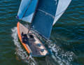 The modern daysailer Woy 26 is the first boat to be built using the new construction method.