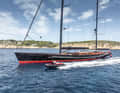 "Maximus": Vitters and Edmiston show the 59-metre ketch, which is for sale for 79.5 million euros.