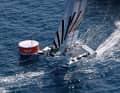 Chaque bateau et chaque marque de piste sont équipés de capteurs, de mesures et de technologies radio, les marques de piste ne sont pas ancrées mais télécommandées.