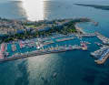 Das Yachting Festival in Cannes ist die große Leitmesse im Herbst. Im Port Canto an der Ostseite der Bucht sind die Segelyachten und Segelkatamarane zu sehen.