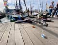 Carbon fibre construction in perfection: Right down to the gennaker pole, the "Petit Bateau" demonstrates excellent boatbuilding quality.