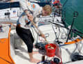 lar ship! Skipper and boat are well prepared for the big race.