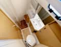 Hanse 360: The Hanse scores with the most spacious bathroom and separate shower area.