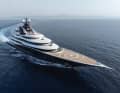 "Kismet" can be chartered from three million euros per week.