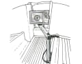 Plotter am Tischbein
