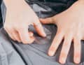 In the transparent version, the repair is hardly noticeable; the patch should be waterproof and hold reliably.