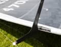 In order to pull in and adjust the trim lines, the rig had to be set up for the first time, for which, among other things, the shrouds and forestay had to be made to fit