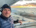 Gruß von Bord: Anthony Marchand auf "Actual Ultim 3"
