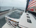 Picture from on board of tail light Éric Péron on "Adagio"
