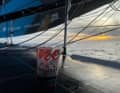 The cup to toast the marvellous Transat result is already ready on board the "Malizia - Seaexplorer"