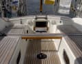 Cockpit: The Traveller divides the cockpit, but does not interfere much, the space available is good. With wheel steering, the cockpit lid is removed