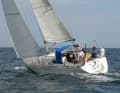 A mast height of over 17 metres and plenty of sail area ensure sailing fun, and from 3 Beaufort the self-tacking jib is sufficient