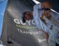 Co-Skipper Robert Stanjek auf der "Guyot"