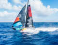 Here, "Malizia - Seaexplorer" races towards Cape Horn in the Southern Ocean