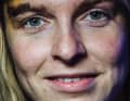 Rosalin Kuiper direkt nach der Südmeer-Etappe, auf der sie sich kurz vor der Kap-Hoorn-Passage eine Gehirnerschütterung und eine Platzwunde zugezogen hatte