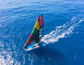 Drone image of "Malizia - Seaexplorer" in the South Atlantic