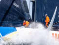 Dynamisch erreichte "Mālama" mit ihrem Team 11th Hour Racing den Heimathafen Newport