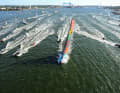C'est ce qui s'est passé lors de la fly-by de l'Ocean Race le 9 juin 2023 à Kiel, lorsque l'équipe de Boris Herrmann, Malizia, s'est élancée dans le fjord.