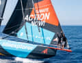 Boris Herrmann and his fearless co-skipper Rosalin Kuiper on "Malizia - Seaexplorer"