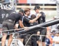 Boris Herrmann und Co-Skipper Will Harris