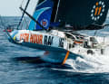 Das Siegerteam im 14. The Ocean Race: 11th Hour Racing