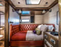 Decors: Two out of four guest cabins offer double beds