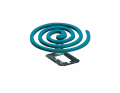 Smoke: The classic camping product: the anti-mosquito spiral for lighting. The material glows for around six hours and the smoke drives mosquitoes away from the immediate vicinity. Ten spirals for 2 euros. www.fritz-berger.de