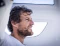 Im Ocean Race an Bord seiner "Biotherm": Paul Meilhat.