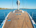 Turnaround: A Swan without a teak deck? Unimaginable! Nautor will be using plantation wood from 2024