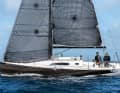 Moderate deck leap, steep ship ends and a harmonious cabin superstructure - it fits