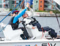 Successfully defended their World Championship title: the "Hamburger Deerns" Silke Basedow and Nadine Löschke.
