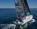 Lennart Burke and Melwin Fink successfully started their first circumnavigation.