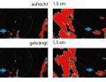 The displays of the broadband radars are shown in the individual test images. These are radars commonly used on yachts.