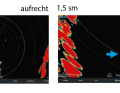 The displays of the broadband radars are shown in the individual test images. These are radars commonly used on yachts.