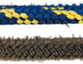 A topsy-turvy world: The upper line appears almost intact. In fact, it has lost far more breaking load during the abrasion test than the heavily fluffed lower line. More on this further down in the text