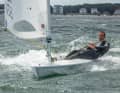 Im Ilca 7 war Nico Naujock auf Platz drei bester Deutscher