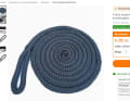 Pre-assembled mooring line