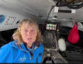 Less funny was the situation of the Brit Pip Hare: mast breakage!